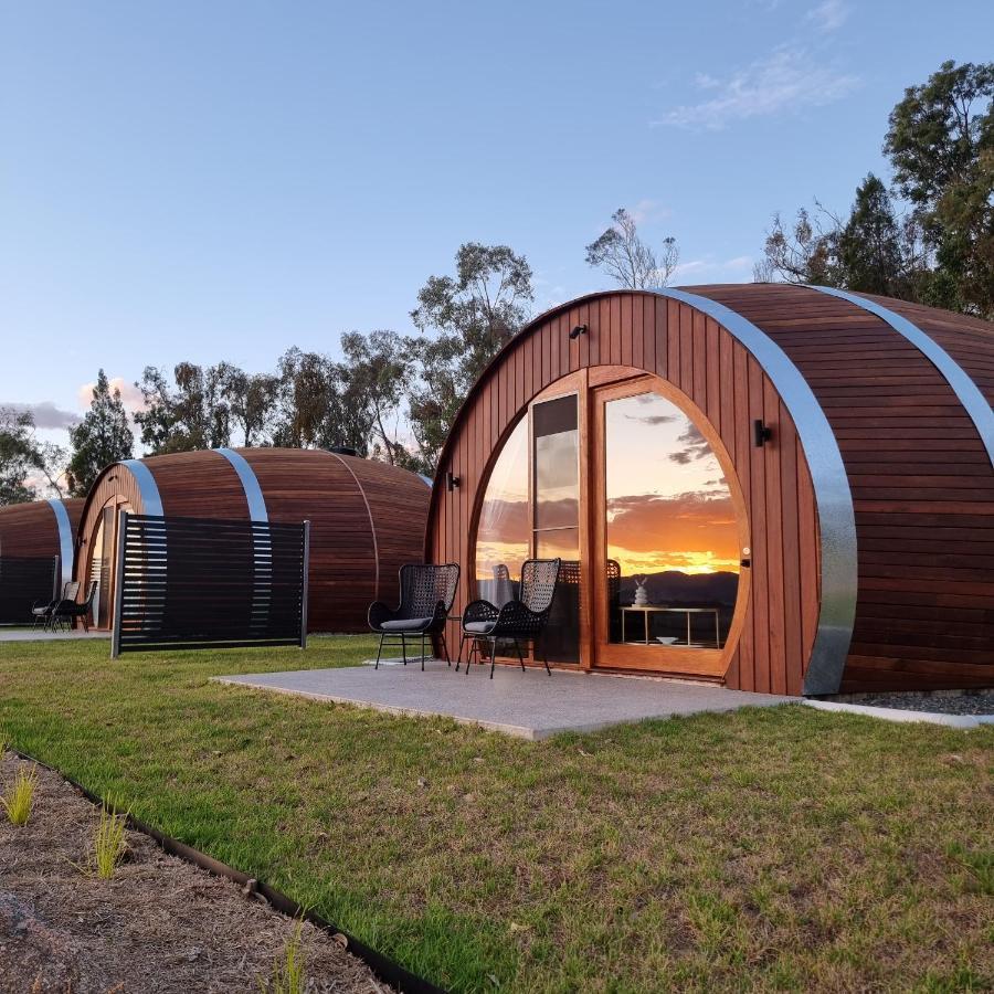 Barrel View Luxury Cabins 발란딘 외부 사진
