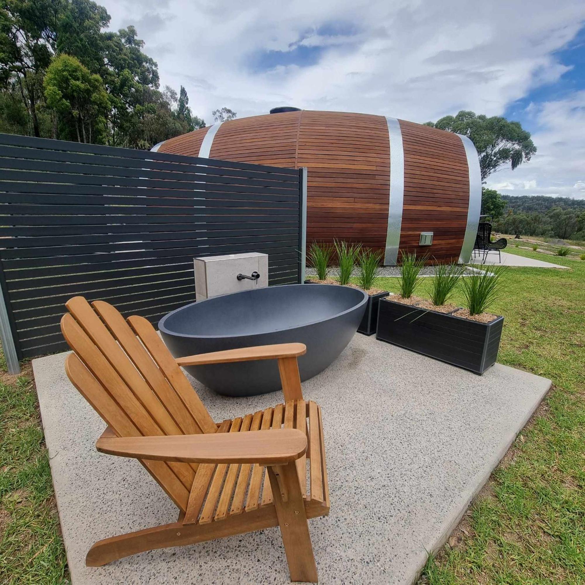 Barrel View Luxury Cabins 발란딘 외부 사진